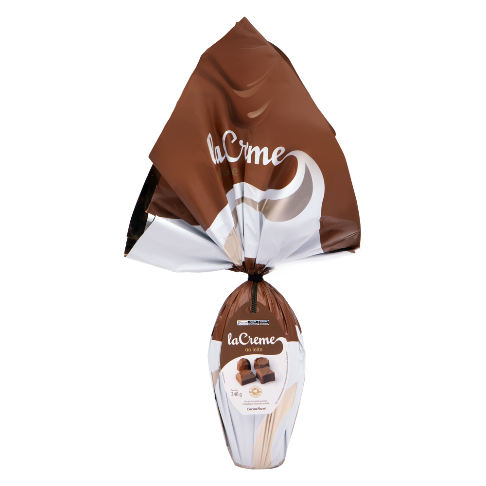 Ovo de Páscoa laCreme ao Leite 348g